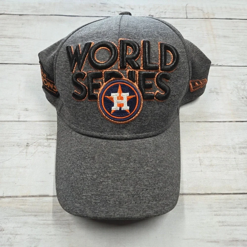 New Era‎ Hat Men M/L Grey Houston Astros 2017 World Series 39THIRTY